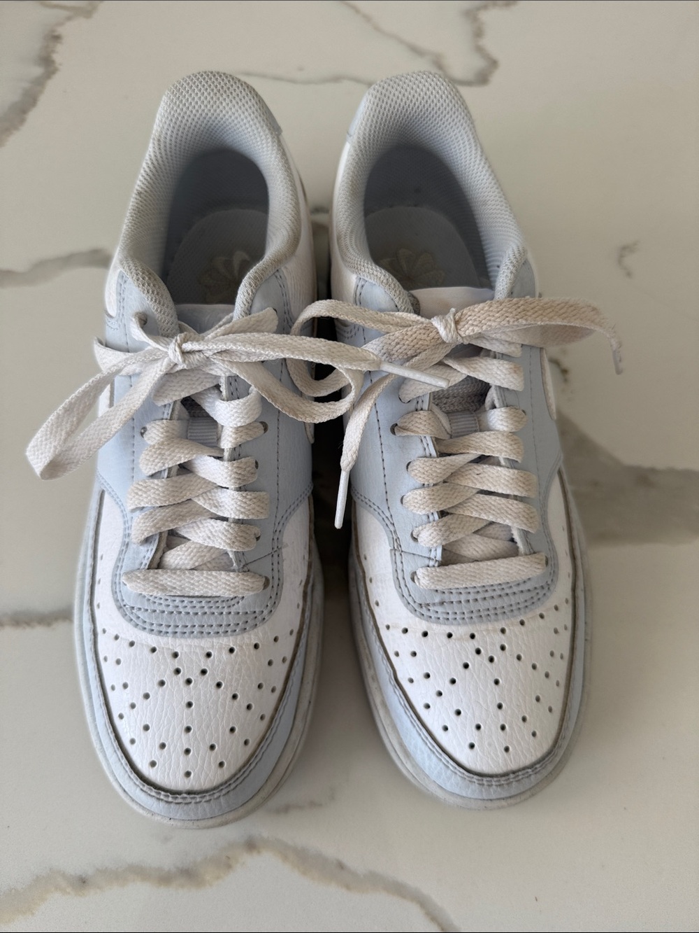 Nike dunk Kids White and Light blue Sneakers